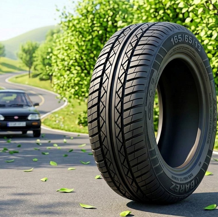 لاستیک 165/65R13 بارز تایر تاریخ 2026 (خرید یک جفت + دو عدد والف هدیه)