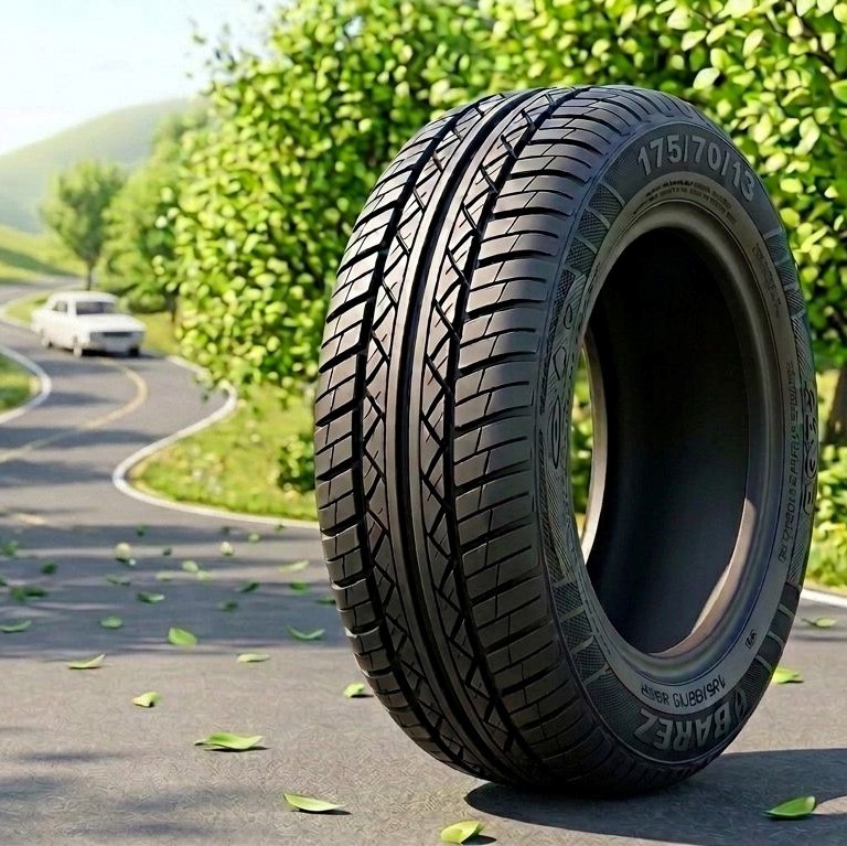 لاستیک 175/70R13 بارز  تایر تاریخ 2026 (خرید یک جفت + دو عدد والف هدیه)