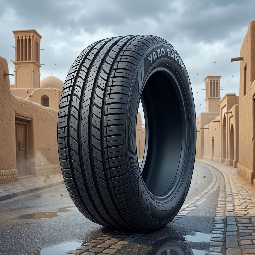 لاستیک 215/60R17 یزد تایر تاریخ 2026 (خرید یک جفت + دو عدد والف هدیه)
