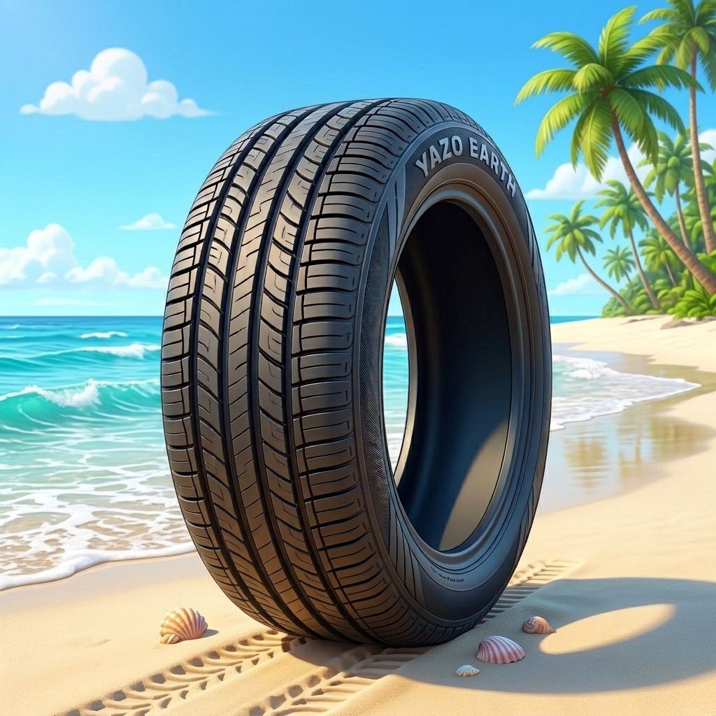 لاستیک 225/65R17 یزد تایر تاریخ 2026 (خرید یک جفت + دو عدد والف هدیه)