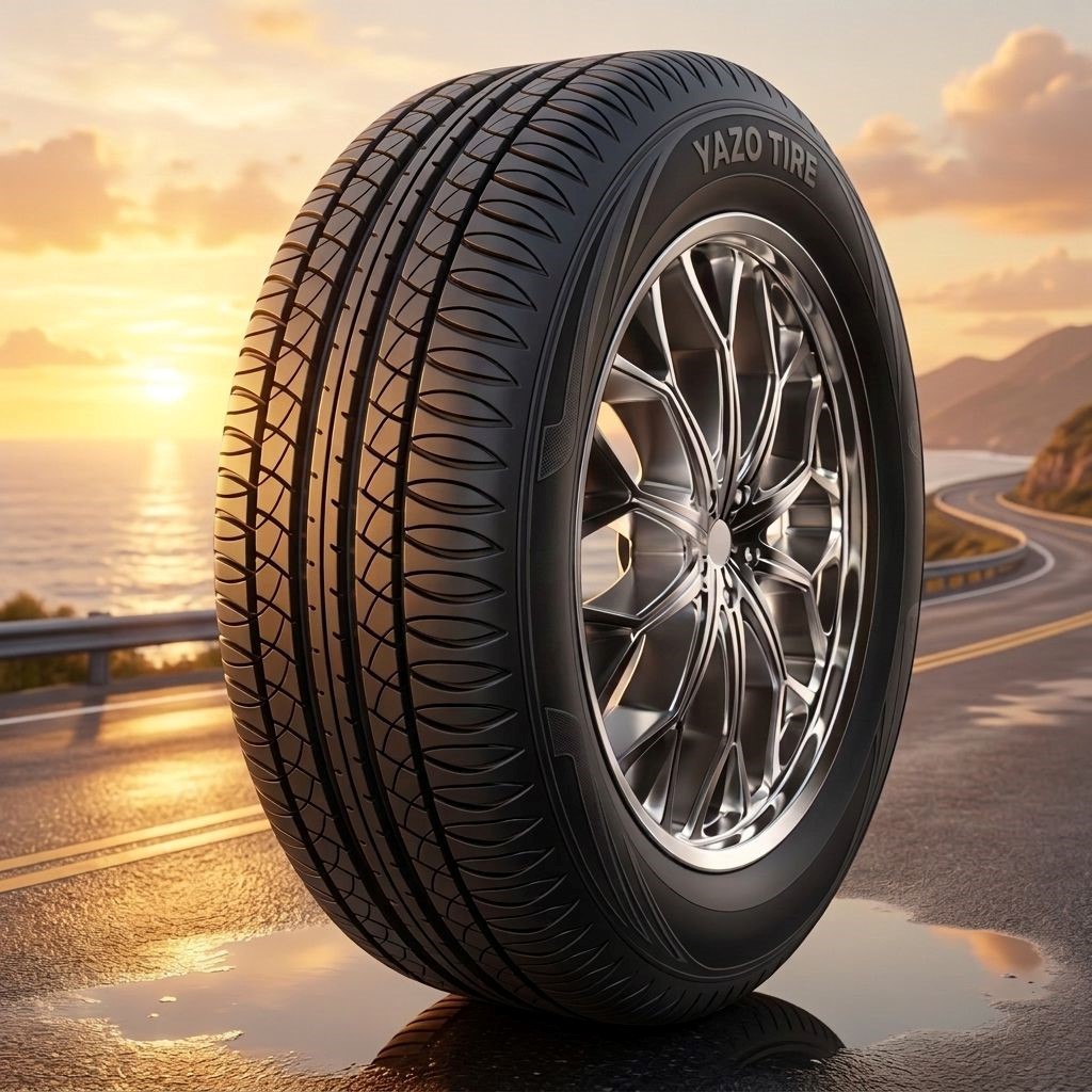 لاستیک 215/55R17 یزد تایر تاریخ 2026 (خرید یک جفت + دو عدد والف هدیه)