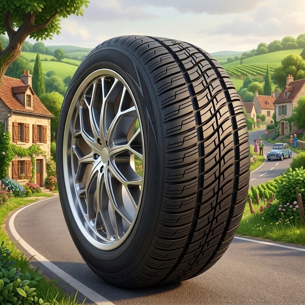 لاستیک 195/60R15 یزد تایر تاریخ 2026 (خرید یک جفت + دو عدد والف هدیه)