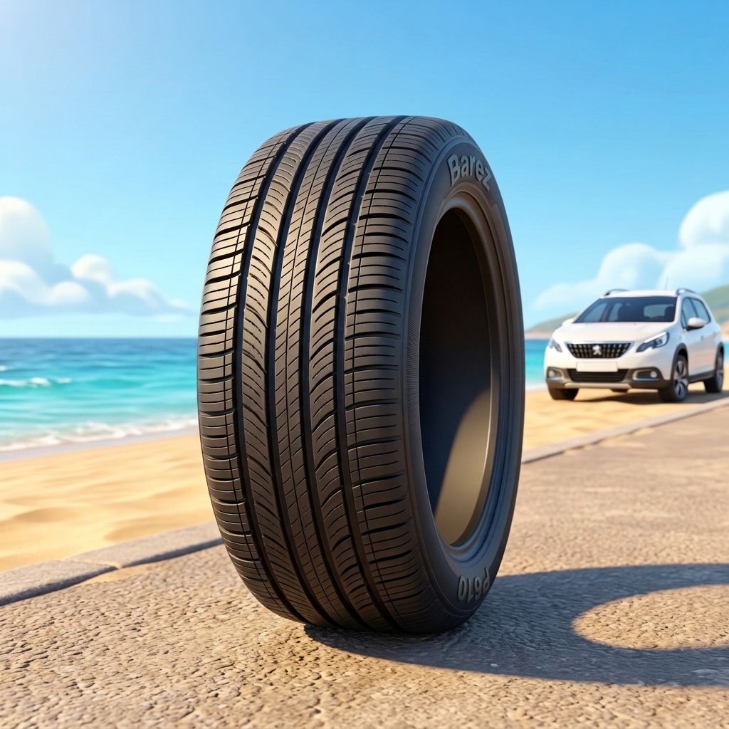 لاستیک 215/60R16 بارز تاریخ 2026 (خرید یک جفت + دو عدد والف هدیه)