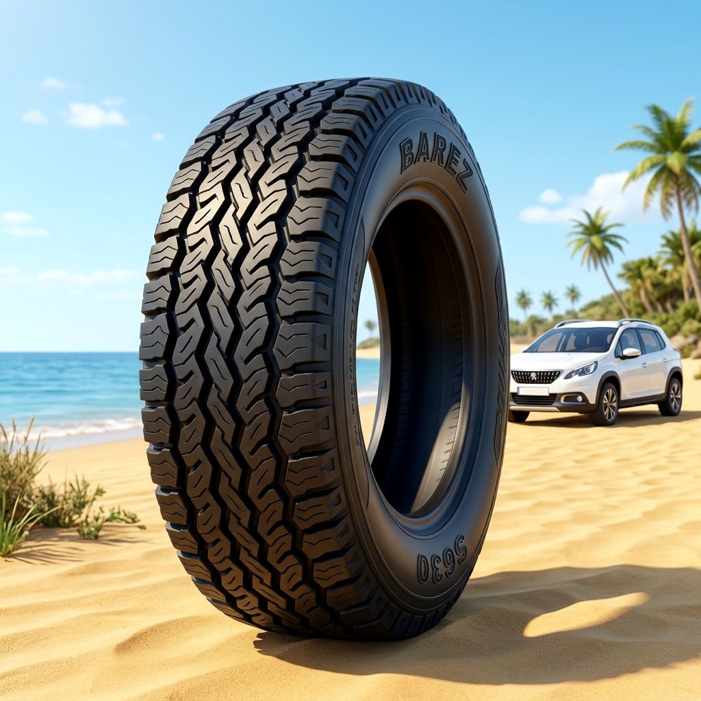 لاستیک 235/70R16 بارز تاریخ 2026 (خرید یک جفت + دو عدد والف هدیه)