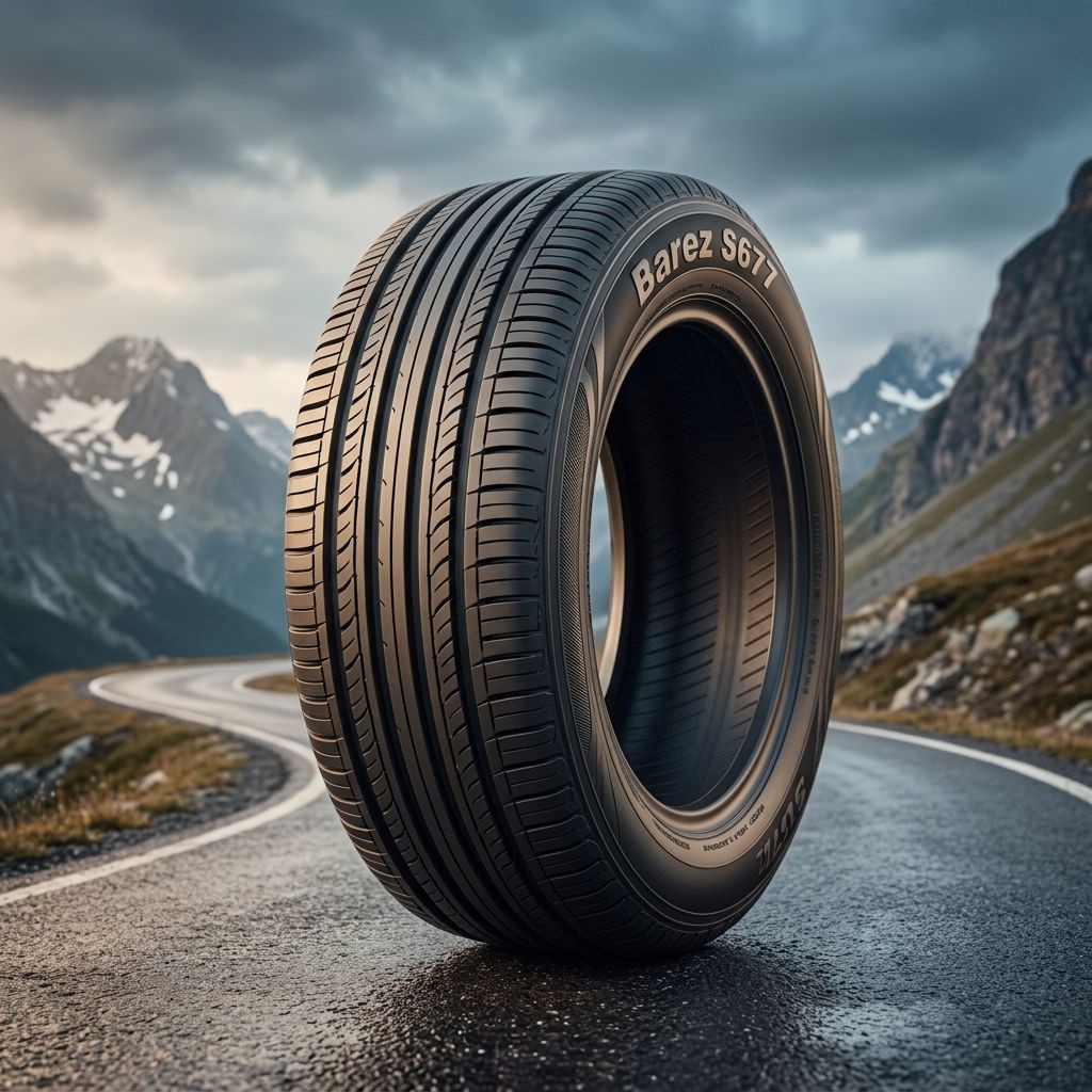 لاستیک 215/60R17 بارز تاریخ 2026 (خرید یک جفت + دو عدد والف هدیه)