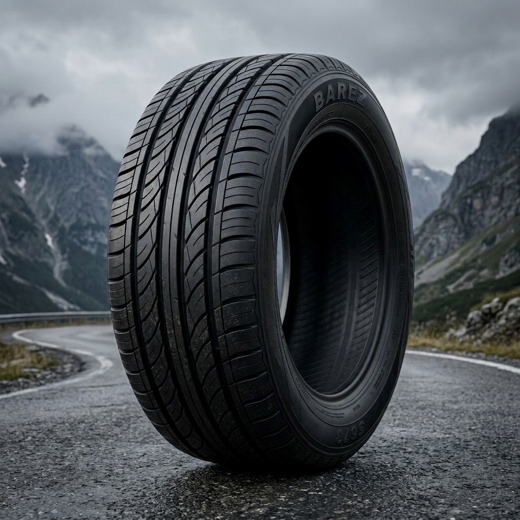 لاستیک 235/65R17 بارز تاریخ 2026 (خرید یک جفت + دو عدد والف هدیه)