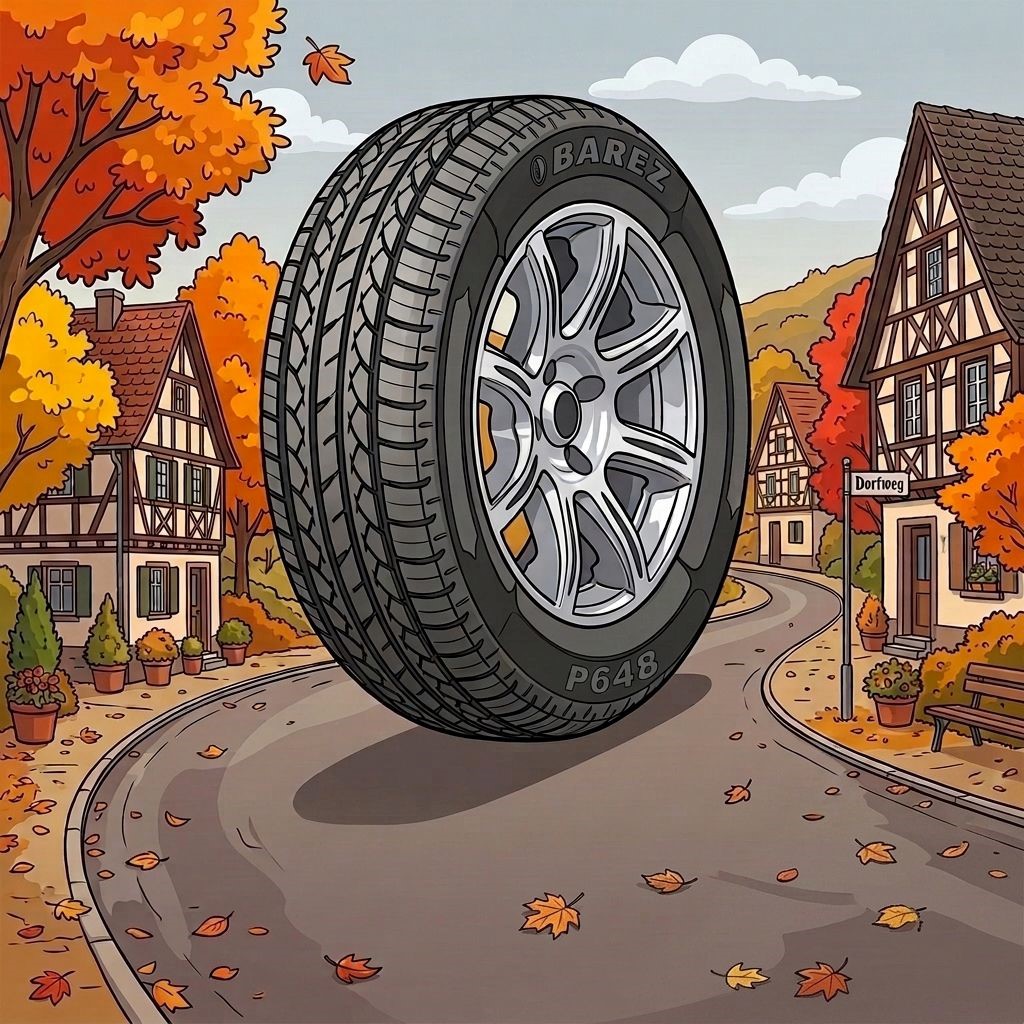 لاستیک 195/65R15 بارز تاریخ 2026 (خرید یک جفت + دو عدد والف هدیه)