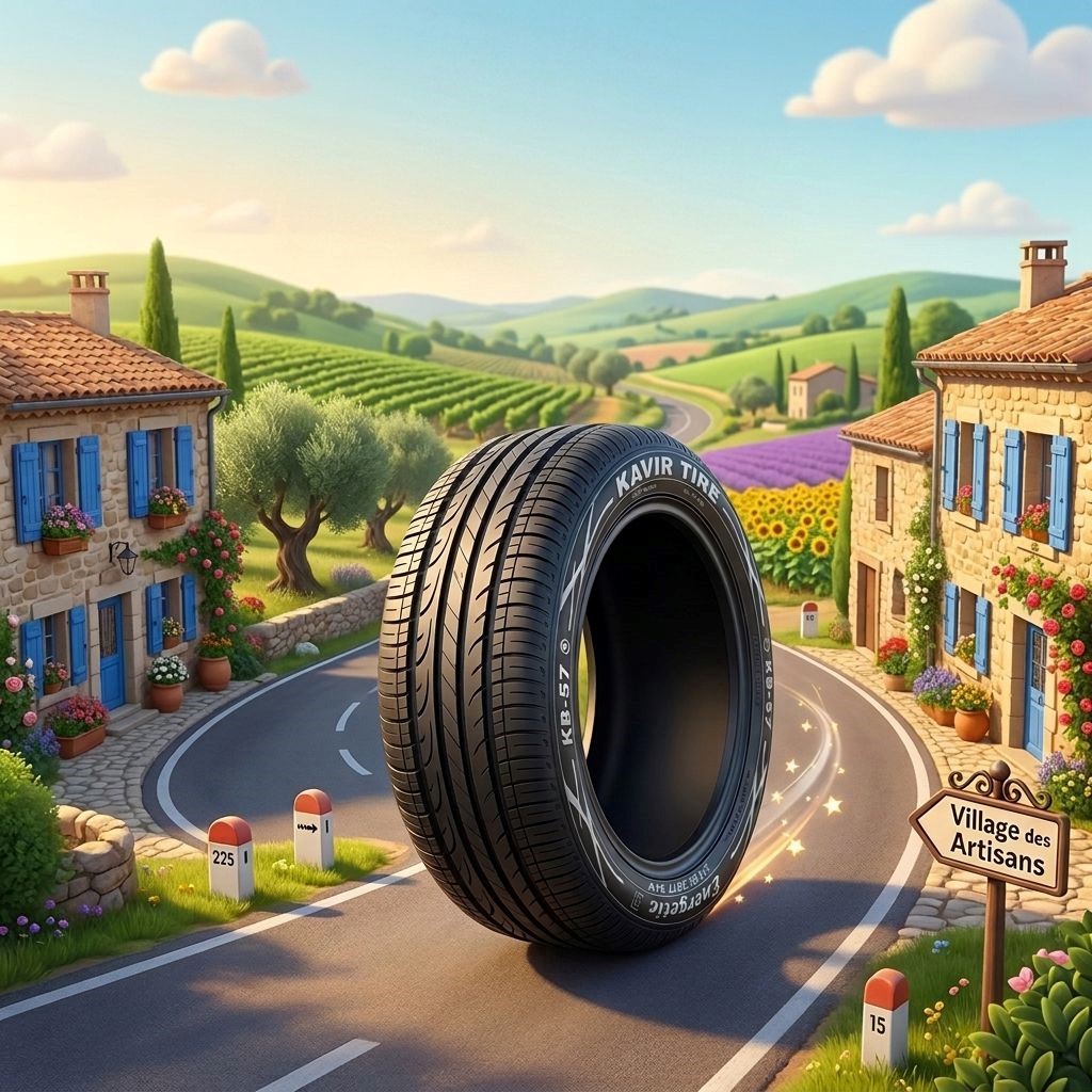 لاستیک 215/55R17 کویرتایر تاریخ 2026 (خرید یک جفت + دو عدد والف هدیه)