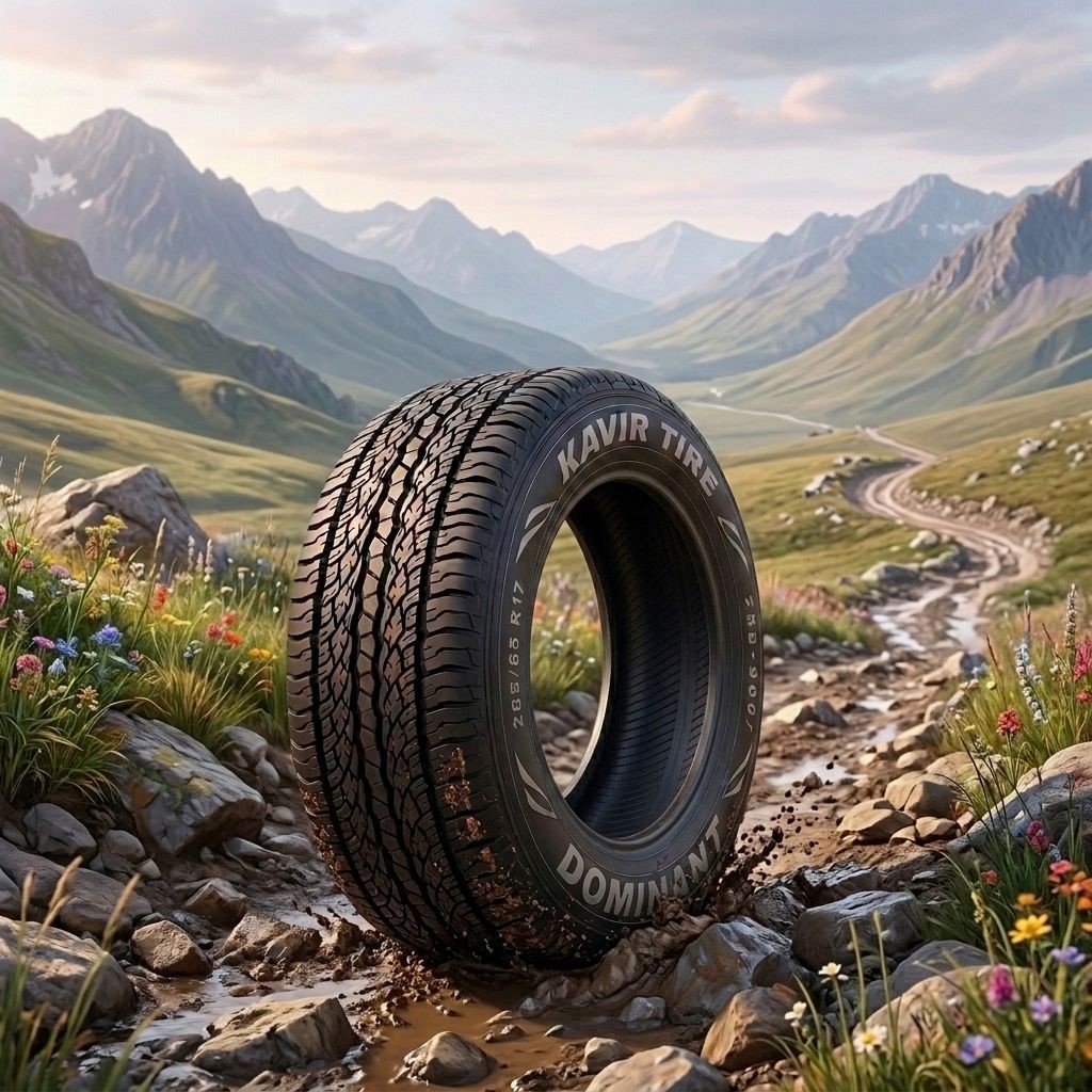 لاستیک 265/65R17 کویرتایر تاریخ 2026 (خرید یک جفت + دو عدد والف هدیه)