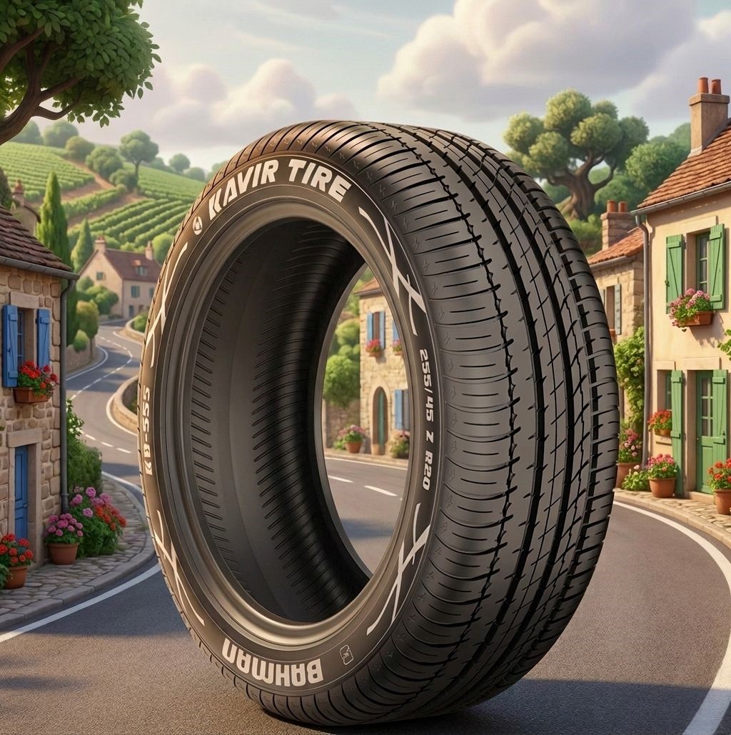 لاستیک 255/45R20 کویرتایر تاریخ 2026 (خرید یک جفت + دو عدد والف هدیه)
