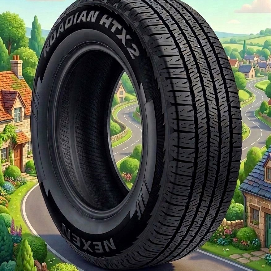 لاستیک 235/70R16 نکسن کره تاریخ 2025 (خرید یک جفت + دو عدد والف هدیه)